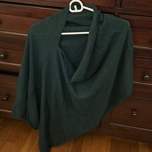 Sara Campbell Cashmere Ruana, new with tags
